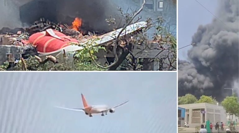Air India flight to London crashed near the Ahmedabad airport.