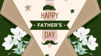 Happy Father's Day 2025: Send these heartfelt messages, quotes to your father to tell him what he means to you (Image: Canva)