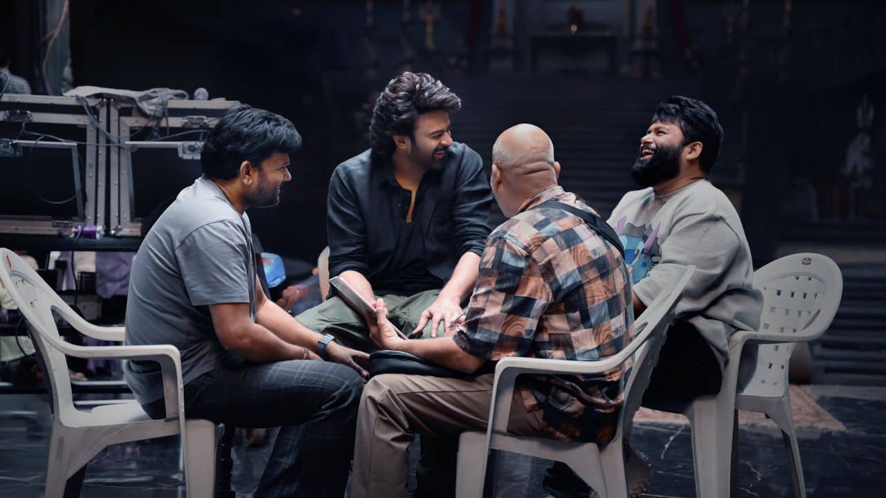 Prabhas' BTS pic from The Raja Saab set goes viral ahead of teaser launch