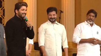 While accepting his award, Arjun thanked CM Revanth Reddy and the Deputy CM.