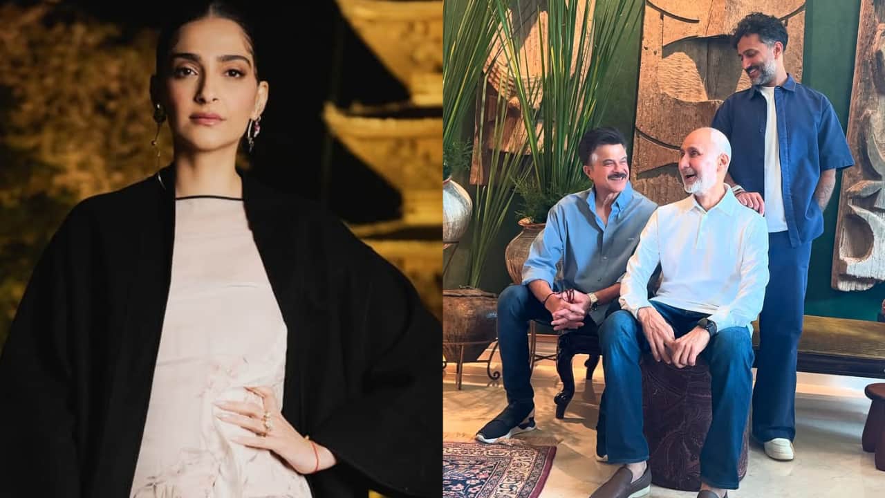 Sonam Kapoor wishes Father's Day to her dad Anil Kapoor and husband Anand Ahuja, says, "these remarkable men have shaped my life"