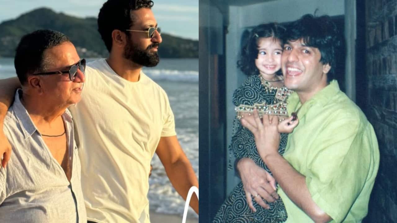 Vicky Kaushal, Ananya Panday, Sidharth Malhotra and others pen heartfelt tribute to their dads on Father's Day