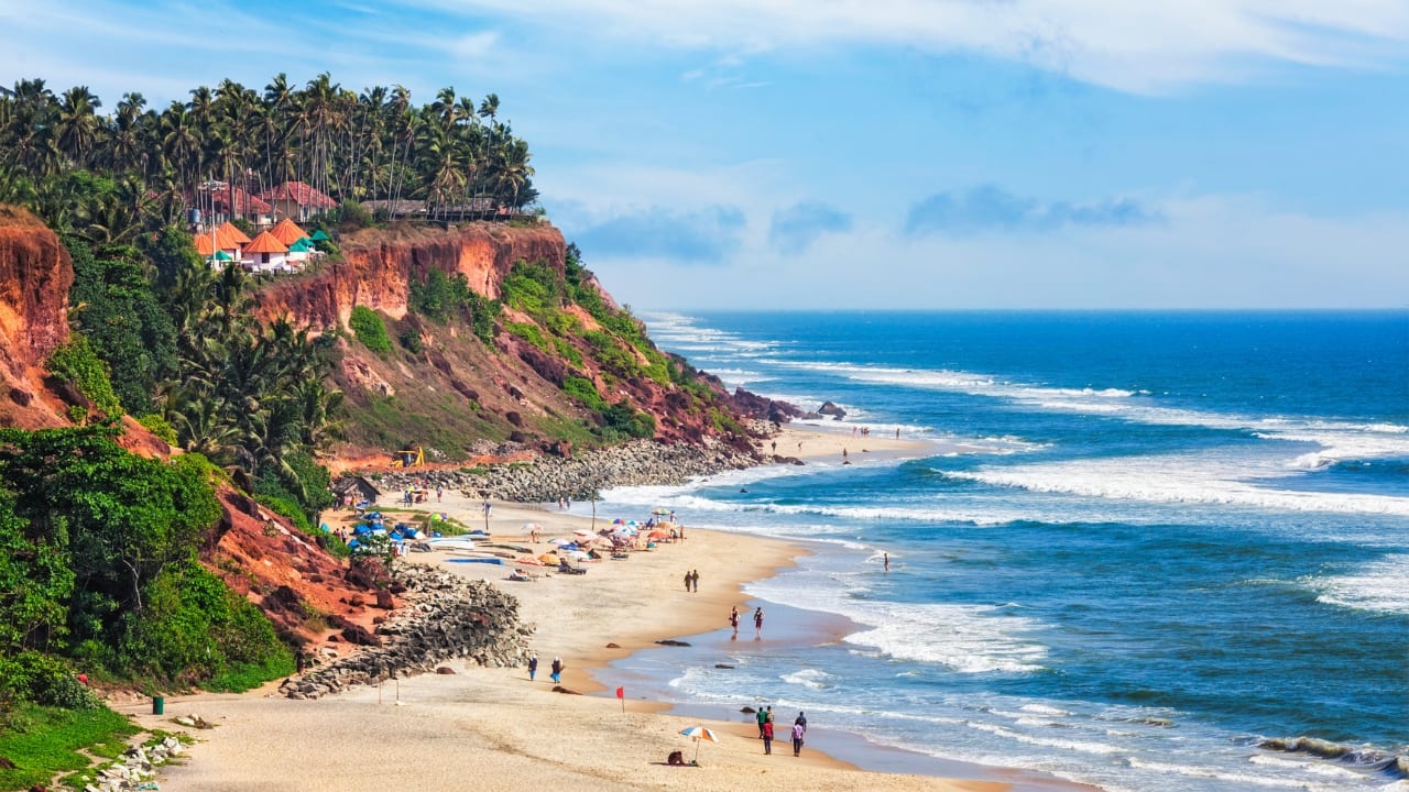 4. Varkala, Kerala Monsoon transforms Varkala into a dramatic coastline of crashing waves, lush cliffs, and breezy cafes. While swimming may be off-limits, the solitude, stunning cliff views, and soulful ambience make it a haven for solo wanderers. With yoga studios, creative writing workshops, and quiet beachfront cottages, it’s a place to unwind, unplug, and reconnect with yourself. 4. Varkala, Kerala Monsoon transforms Varkala into a dramatic coastline of crashing waves, lush cliffs, and breezy cafes. While swimming may be off-limits, the solitude, stunning cliff views, and soulful ambience make it a haven for solo wanderers. With yoga studios, creative writing workshops, and quiet beachfront cottages, it’s a place to unwind, unplug, and reconnect with yourself.