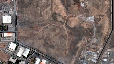 It is reported there was "no leakage of radioactive materials reported" in the area in central Iran. (File photo)


