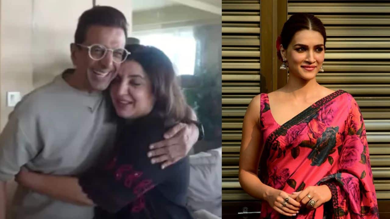 Jaaved Jaaferi reveals Kriti Sanon is his neighbour, Farah Khan says "Deewar Phaad Ke Jaata Hai?"