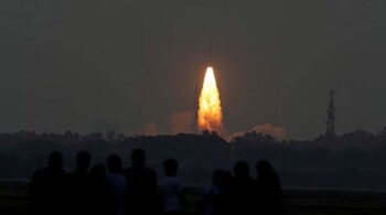 Before the upcoming student rocketry competition, the Astronautical Society of India (ASI), ISRO and IN-SPACe conducted a systems validation trial on June 14 in Kushinagar, Uttar Pradesh. (Image: PTI)