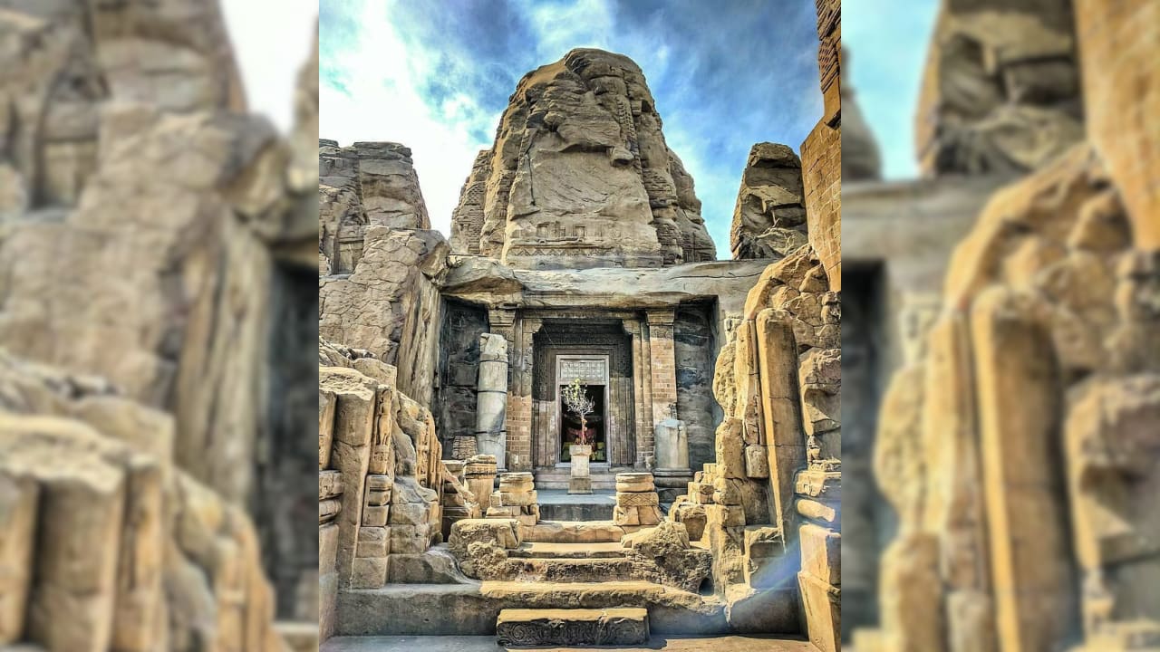 It is made up of fifteen square-shaped rock-cut temples that are primarily devoted to Lord Shiva, Vishnu, and Devi. (image: tripadvisor)