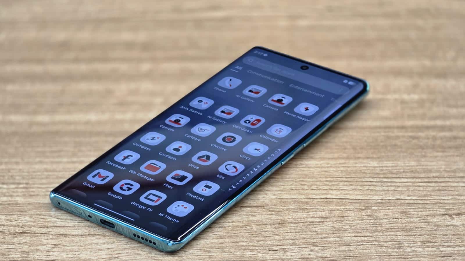Tecno Pova Curve 5G display