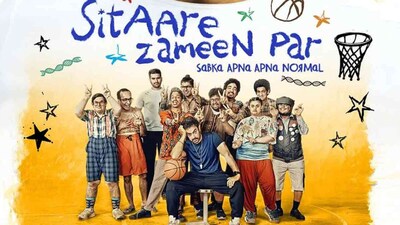 “Sitaare Zameen Par”, which was a follow-up to Aamir’s critically acclaimed 2007 film “Taare Zameen Par”, featured the actor as Gulshan Arora, an assistant coach of a major basketball team.

