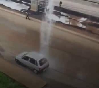 Karnataka’s Kalladka flyover turns into accidental ‘car wash’ 15 days after inauguration, video goes viral | Watch 