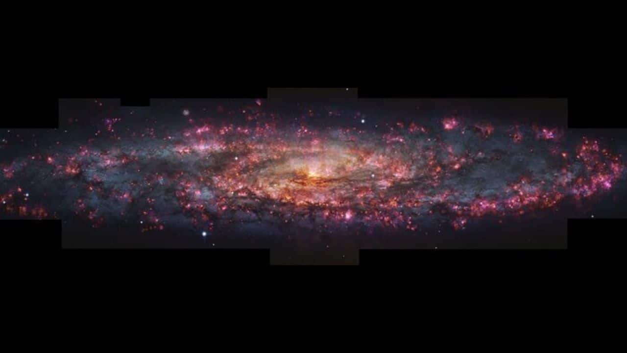 MUSE view of the Sculptor Galaxy (Image: ESO)