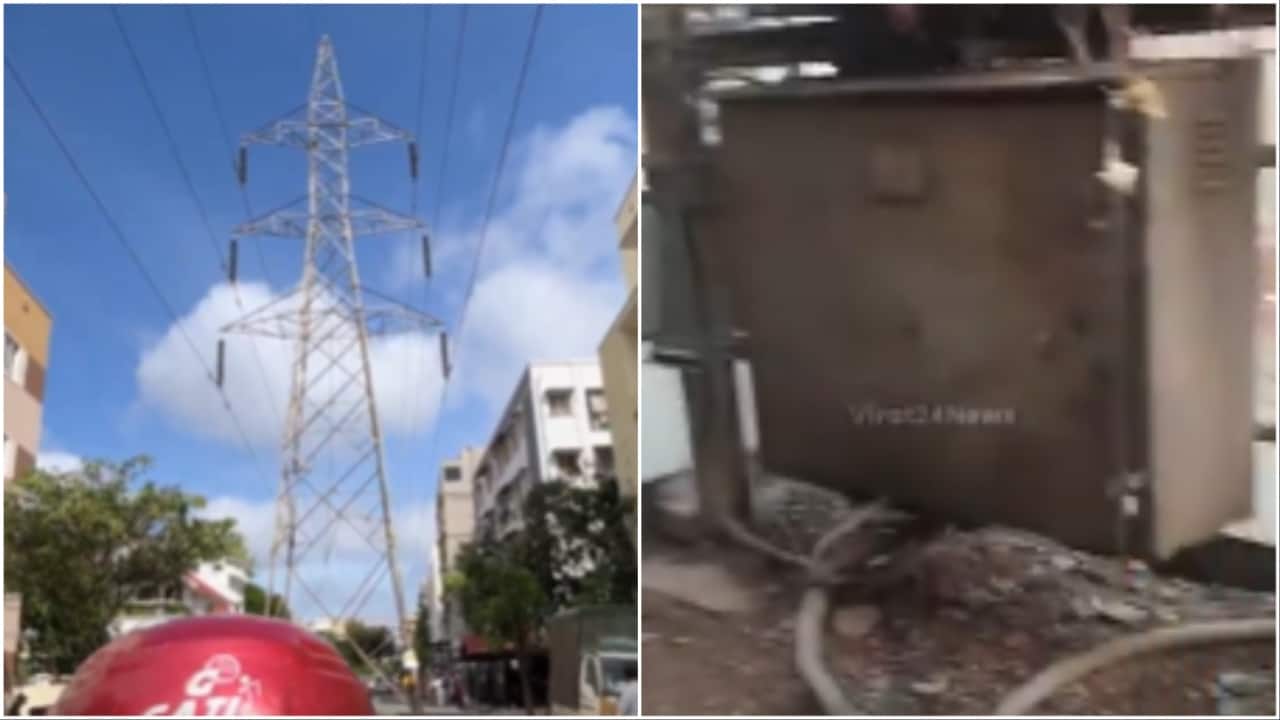 'Masterpiece' engineering fails: Bengaluru's electric tower, MP's transformer stand in middle of road