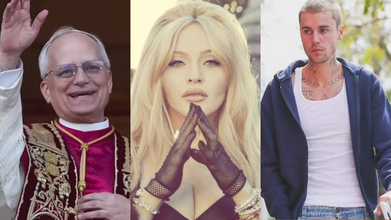 Pope Leo XIV revealed to be distant cousin of Madonna, Justin Bieber, and more celebs