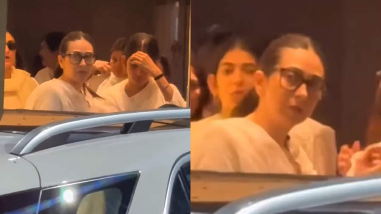 Karisma Kapoor looks depressed as she leaves Delhi after ex-husband Sunjay Kapur’s funeral