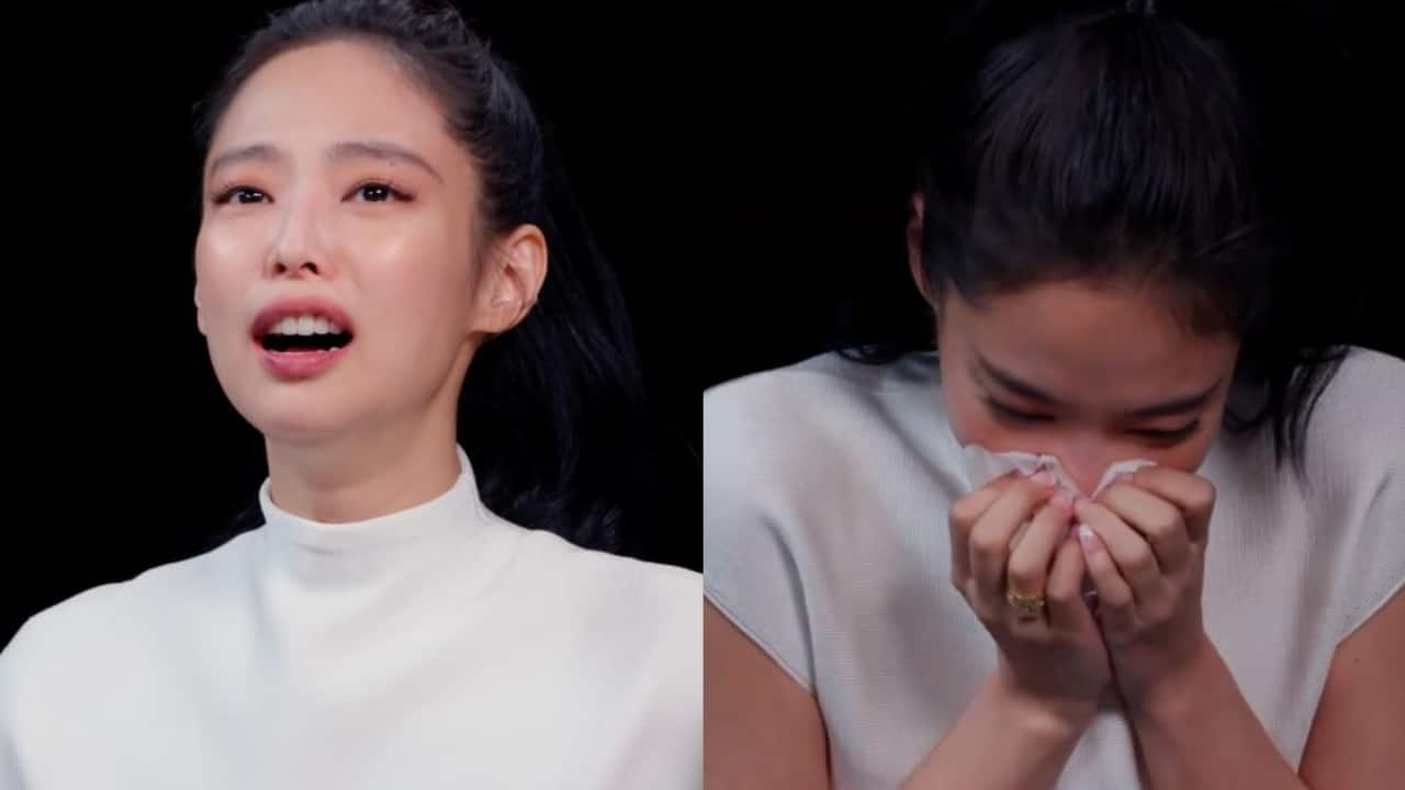 BLACKPINK's Jennie cries for help after trying spicy chicken wings on HotOnes, watch