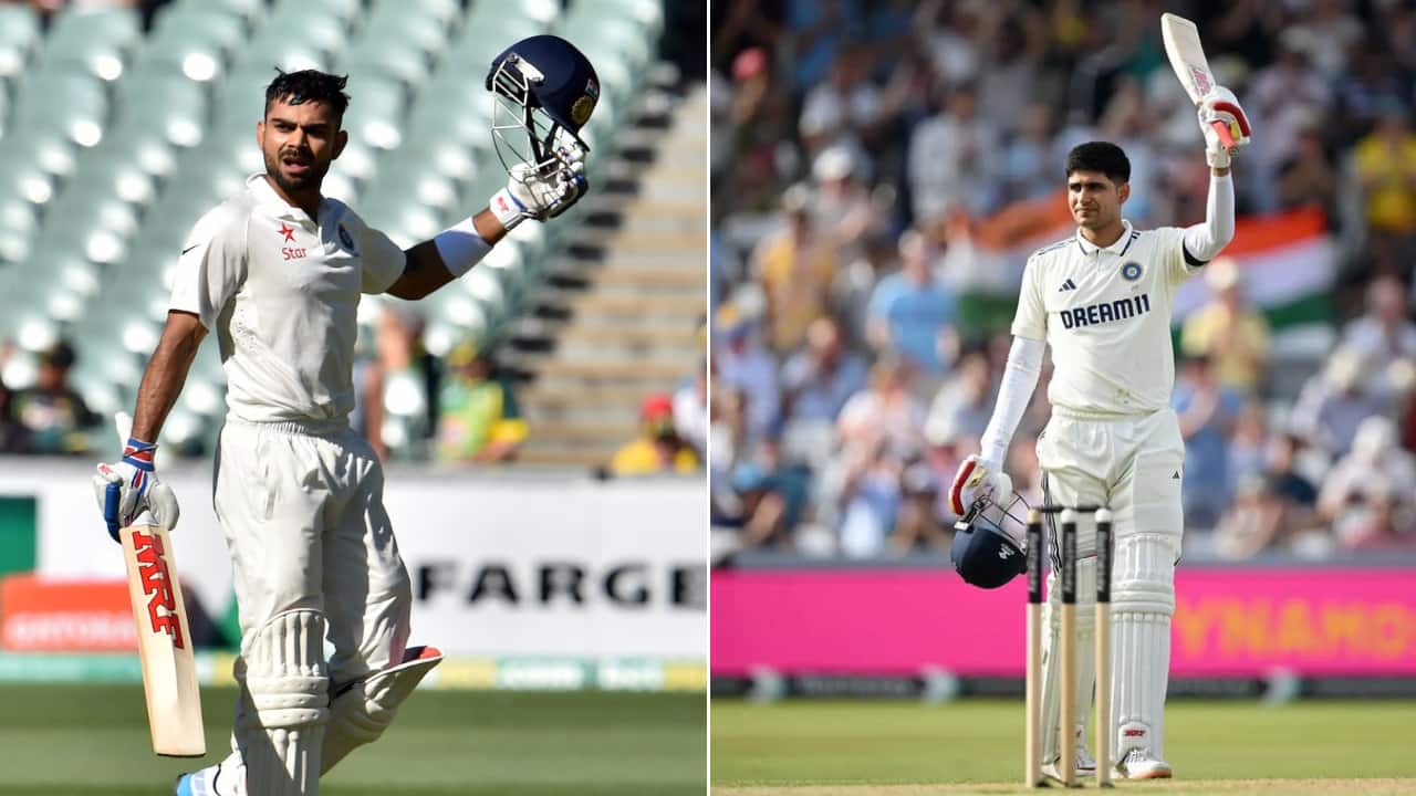 Captain Shubman Gill steps into Virat Kohli’s shoes, hits sublime hundred