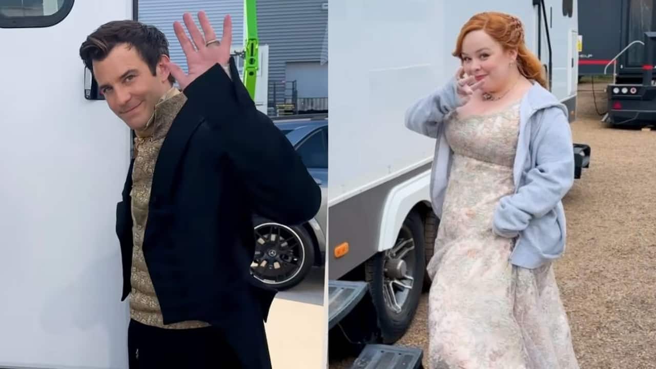 Netflix's Bridgerton Season 4 cast wraps up filming in a fun behind-the-scenes video, watch here
