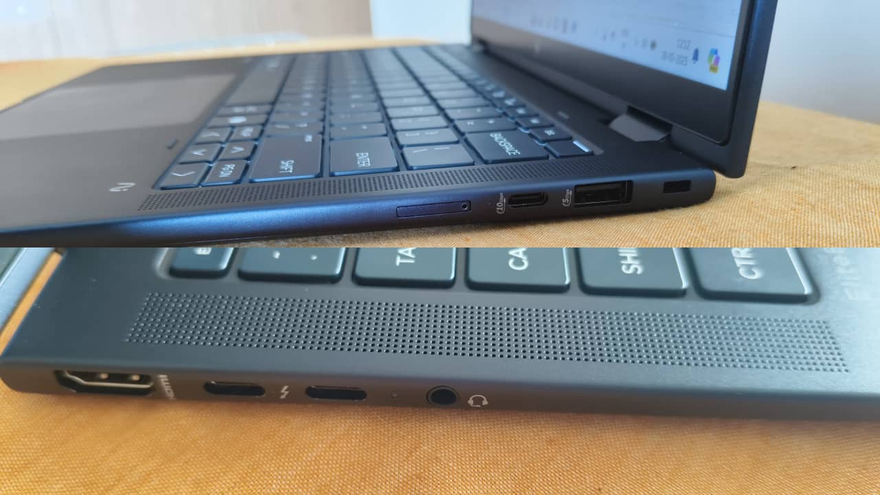 HP EliteBook X G1i ports