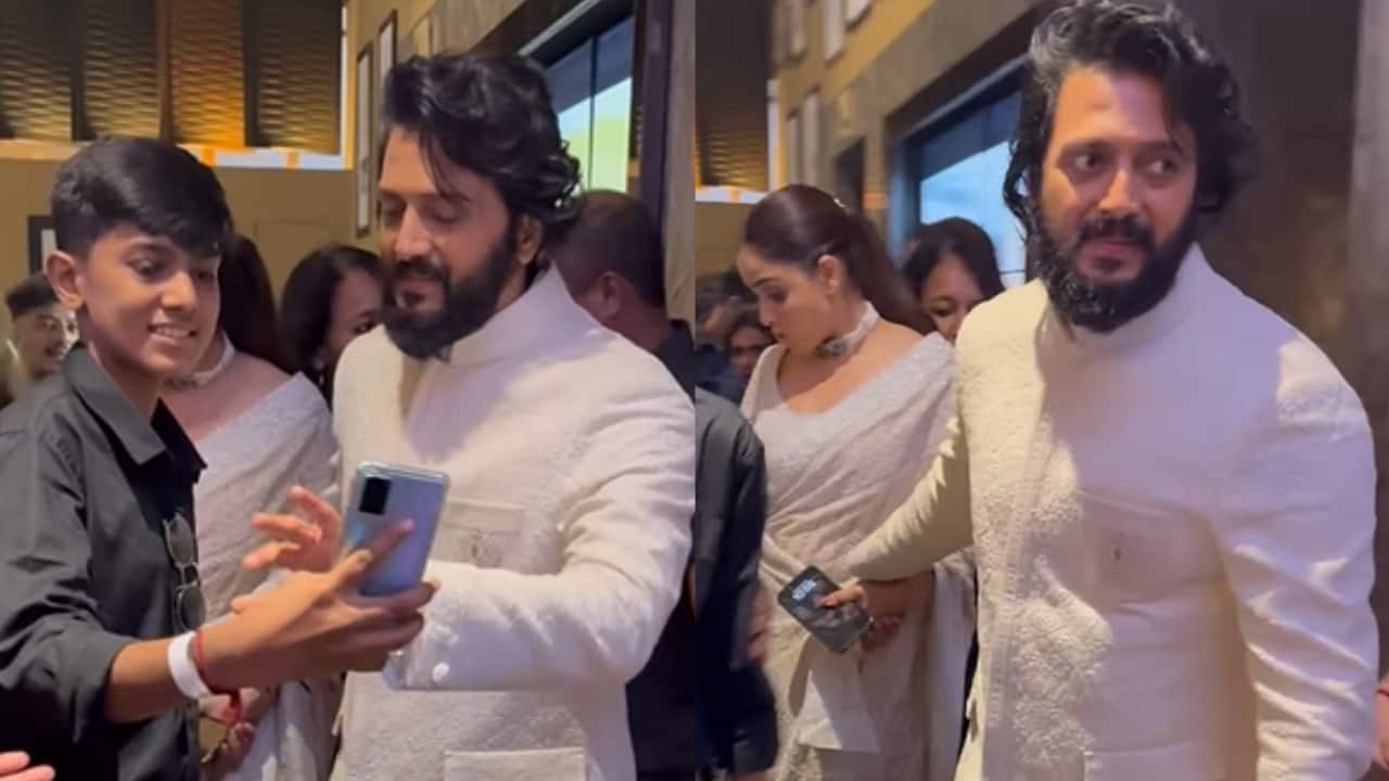 Riteish Deshmukh faces backlash for ignoring a fan at Sitaare Zameen Par premiere, netizens ask, "Are these your true colors?"
