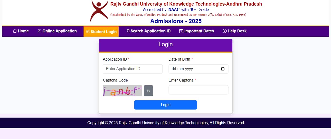 RGUKT AP IIIT Selection Merit List 2025 OUT at admissions25.rgukt.in; direct link here RGUKT AP IIIT Selection Merit List 2025 OUT at admissions25.rgukt.in; direct link here