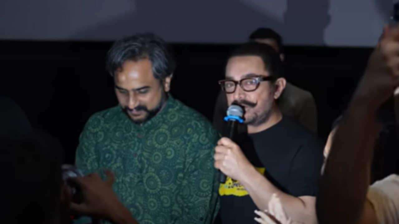 Aamir Khan and Sitaare Zameen Par cast surprise audience during the film screening in a theatre: Watch video