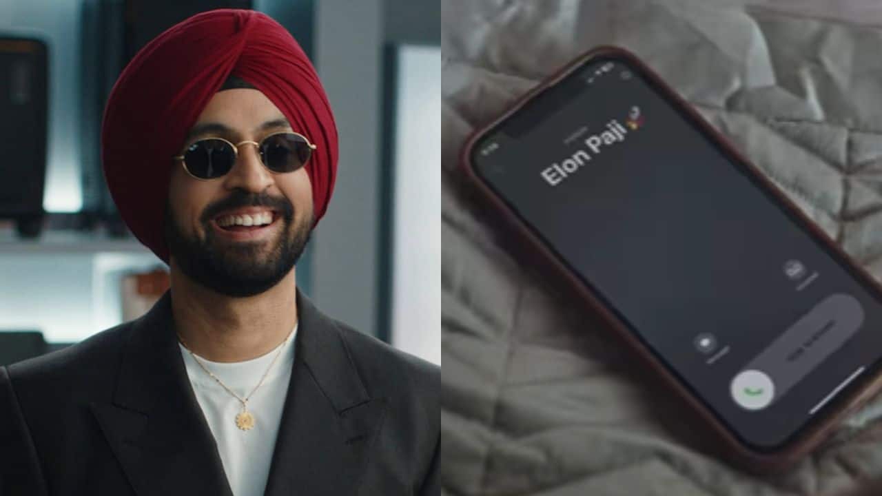 Diljit Dosanjh's latest ad leaves viewers in splits as he receives a call from Elon Musk asking him to perform on Mars: Watch