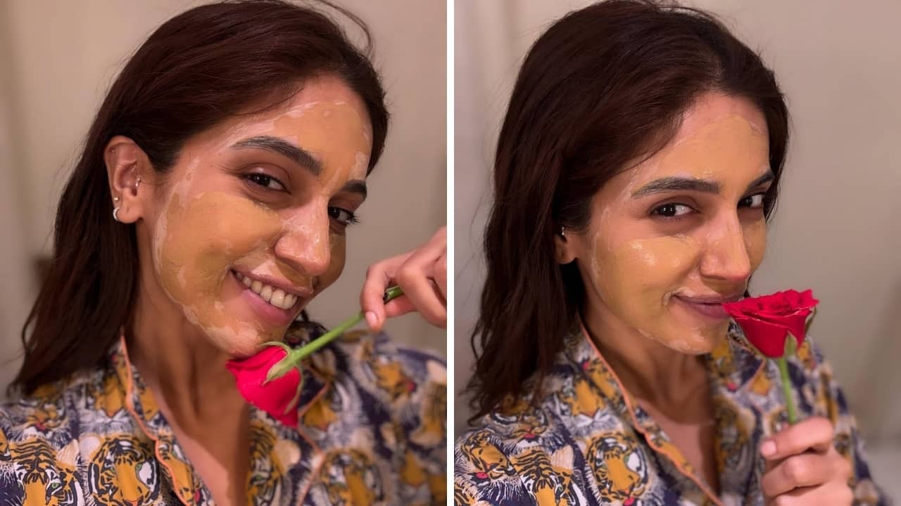 Bhumi Pednekar turns to traditional skincare for her 'self-care Sunday'