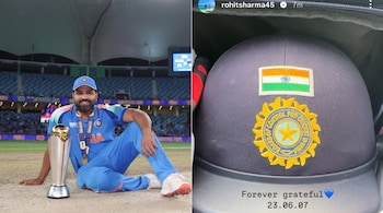 Rohit Sharma made his India debut on 23/06/2007. (Photo: Instagram)