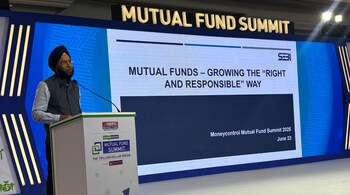 SEBI's whole time member Amarjeet Singh at Moneycontrol Mutual Fund Summit 2025
