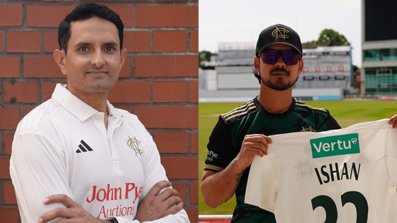 Ishan Kishan and Mohammad Abbas unite for County Championship wicket