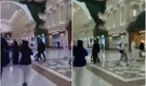Panic grips Doha mall as Iran targets US base in Qatar, video shows people scrambling to safety