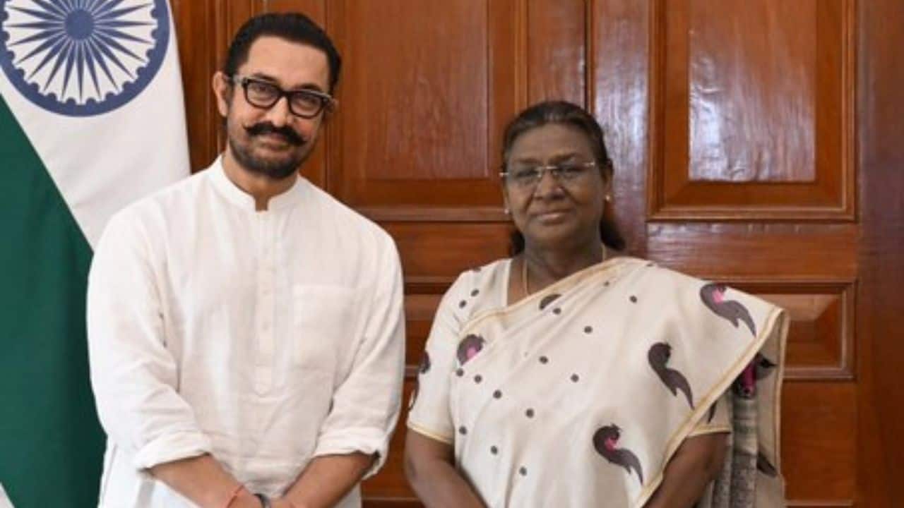 Aamir Khan meets President Droupadi Murmu in Delhi, hosts special screening of Sitaare Zameen Par at Rashtrapati Bhavan