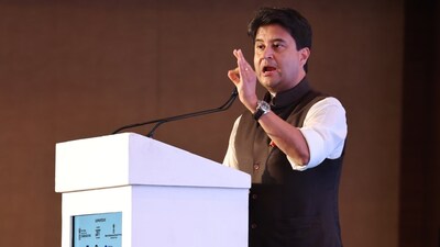 Union telecom minister Jyotiraditya Scindia 