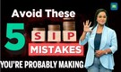 SIP: Avoid These 5 Costly SIP Mistakes to Maximize Your Investment Returns | MC Explains