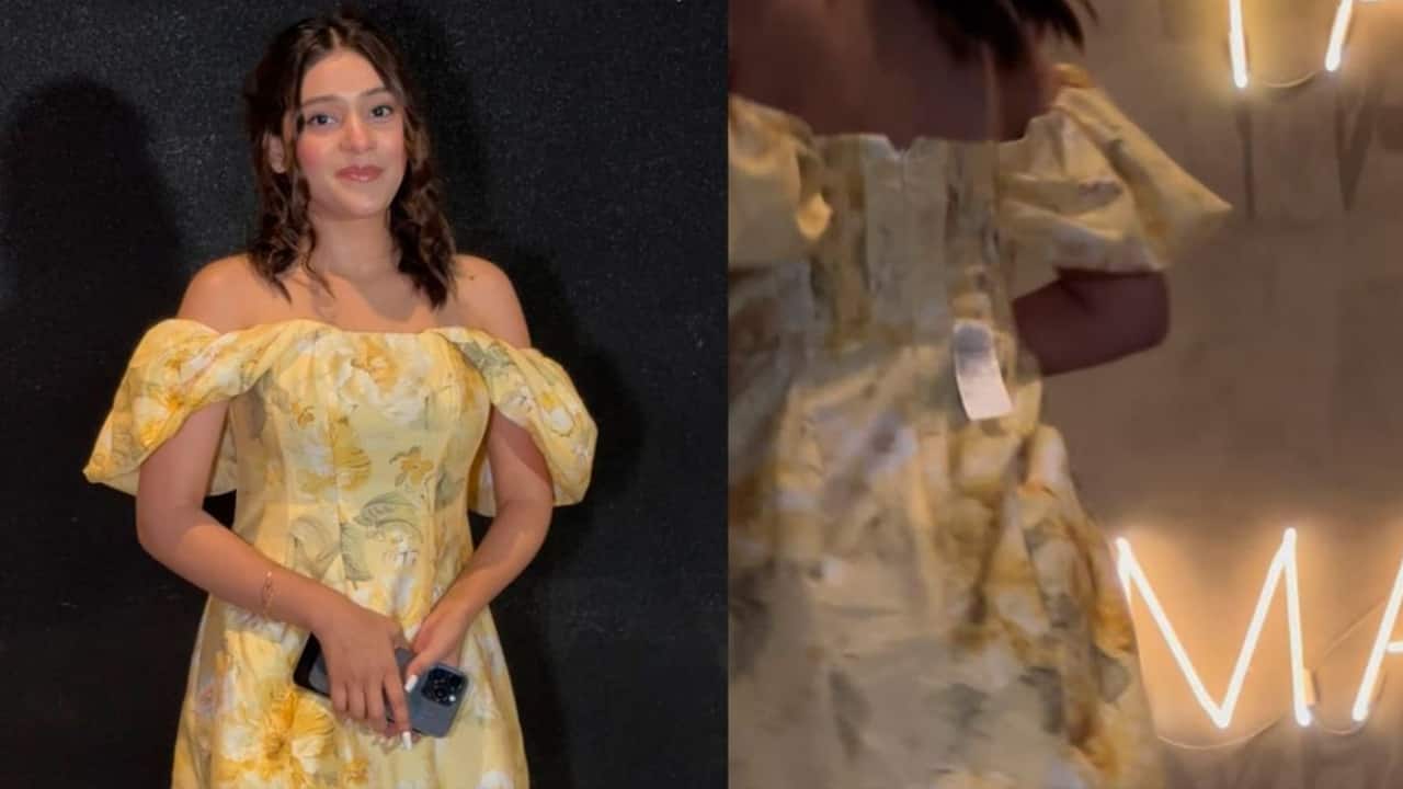 RJ Mahvash claps back at trolls after her dress tag blunder goes viral, says "qasam se bhaadey ki nai hai"