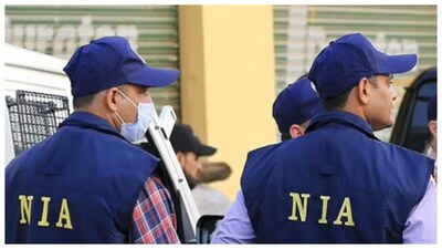 Sources in the district police confirmed that the raids were carried out by a team of the NIA 