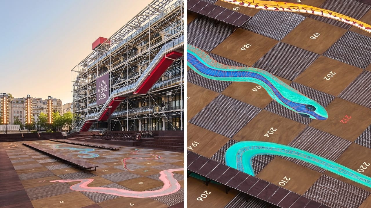 Louis Vuitton fashion show (Images: @louisvuitton/Instagram)