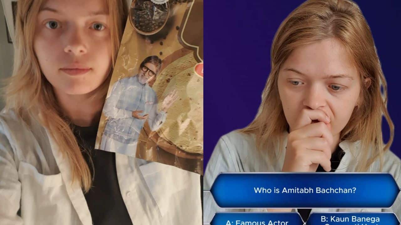 Danish Influencer Bhukkad Bidesi confuses Amitabh Bachchan as Papad Maker, wins the internet with hilarious KBC spoof
