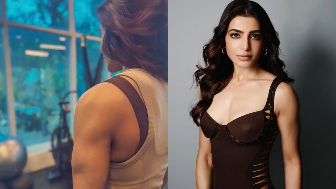 Samantha Ruth Prabhu’s hard work pays off as she flaunts toned arms at the gym