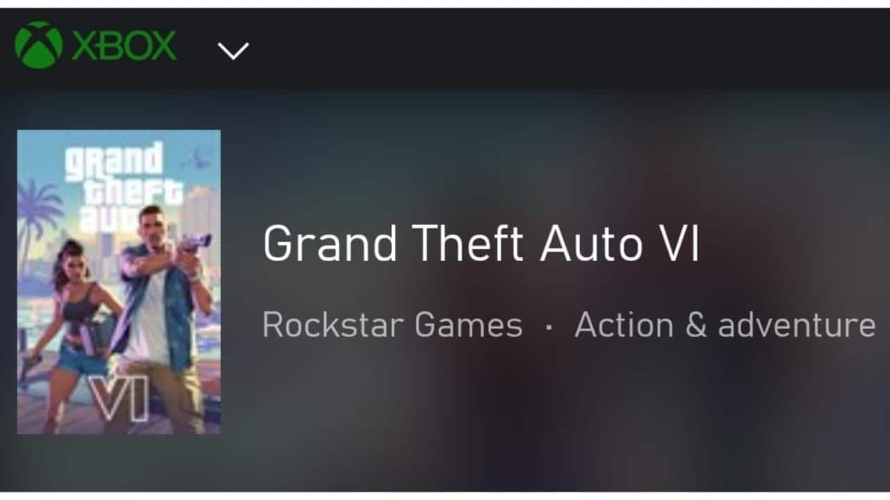 GTA VI got listed on Xbox Store: Here’s how to add it to wish list