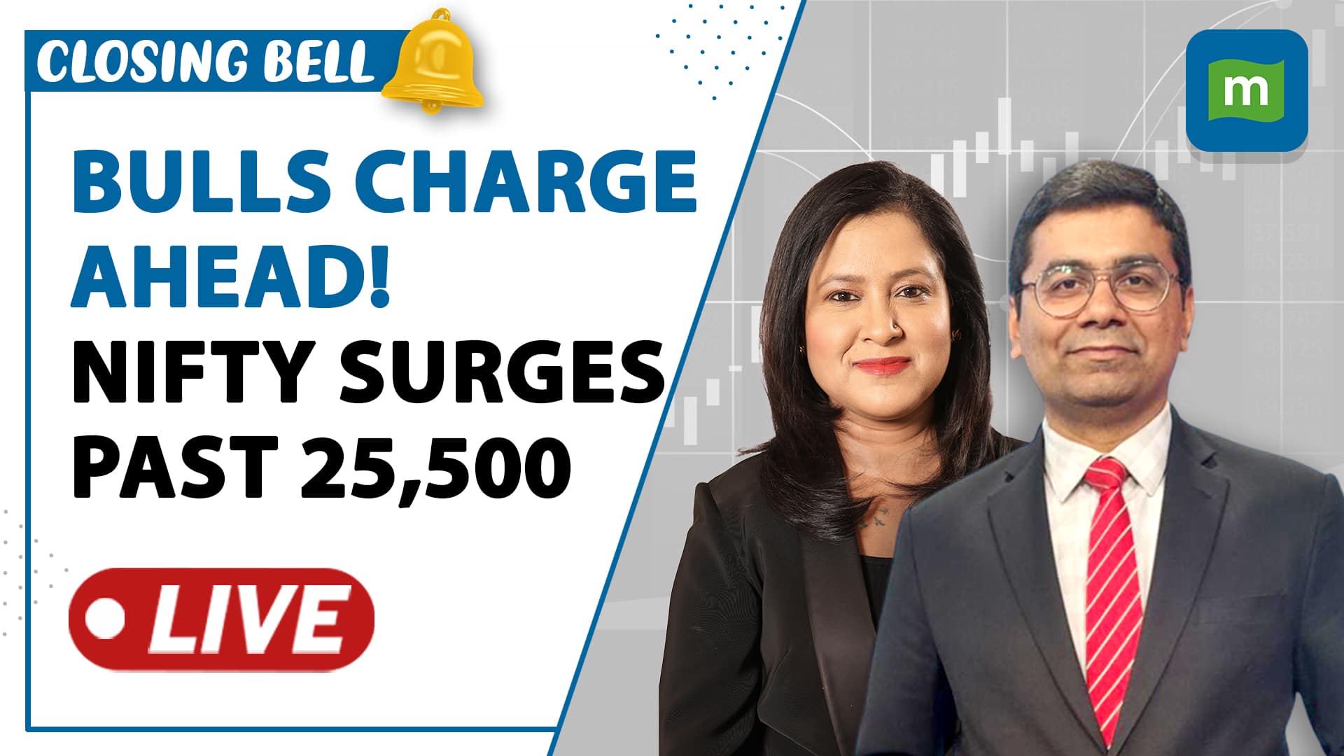 Nifty Roars Past 25,500 As Bulls Party On; Bank Nifty Scales Record High|Closing Bell Live