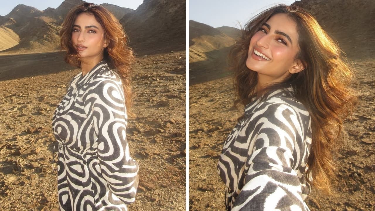 Palak Tiwari redefines summer fashion in sunkissed glam and a monochrome dress