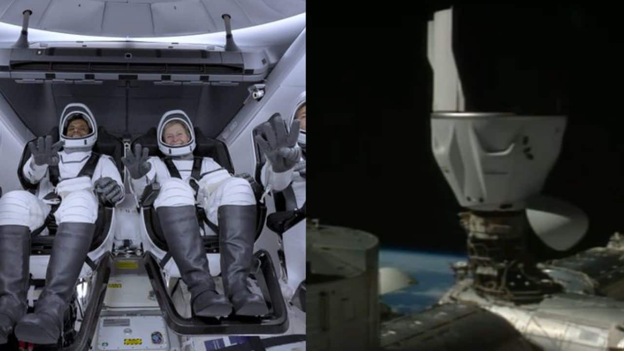 Axiom-4 piloted by Group Captain Shukla docks successfully at ISS, watch video here