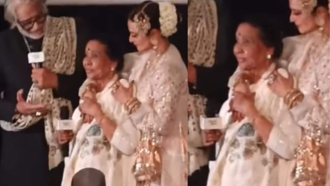 Asha Bhosle sings her famous ghazal ‘Dil Cheez Kya Hai’ from Umrao Jaan at its re-release premiere, watch video