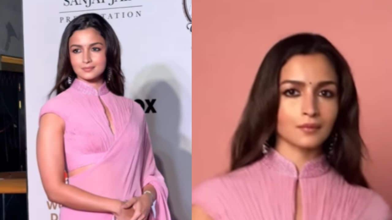 Alia Bhatt channels Rekha’s iconic Silsila look at Umrao Jaan premiere, watch 