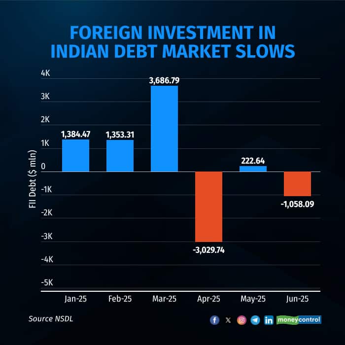 FII Debt 270625