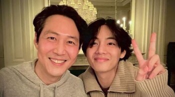 Is BTS V in squid Game 3