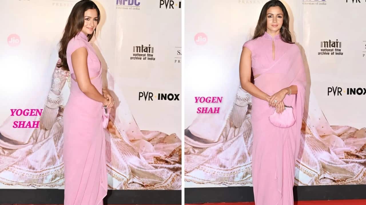 Alia Bhatt recreates Rekha’s iconic Silsila look at Umrao Jaan’s re-release