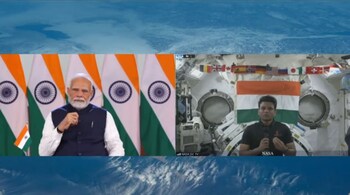 PM Modi interacts with Indian astronaut Shubhanshu Shukla aboard ISS