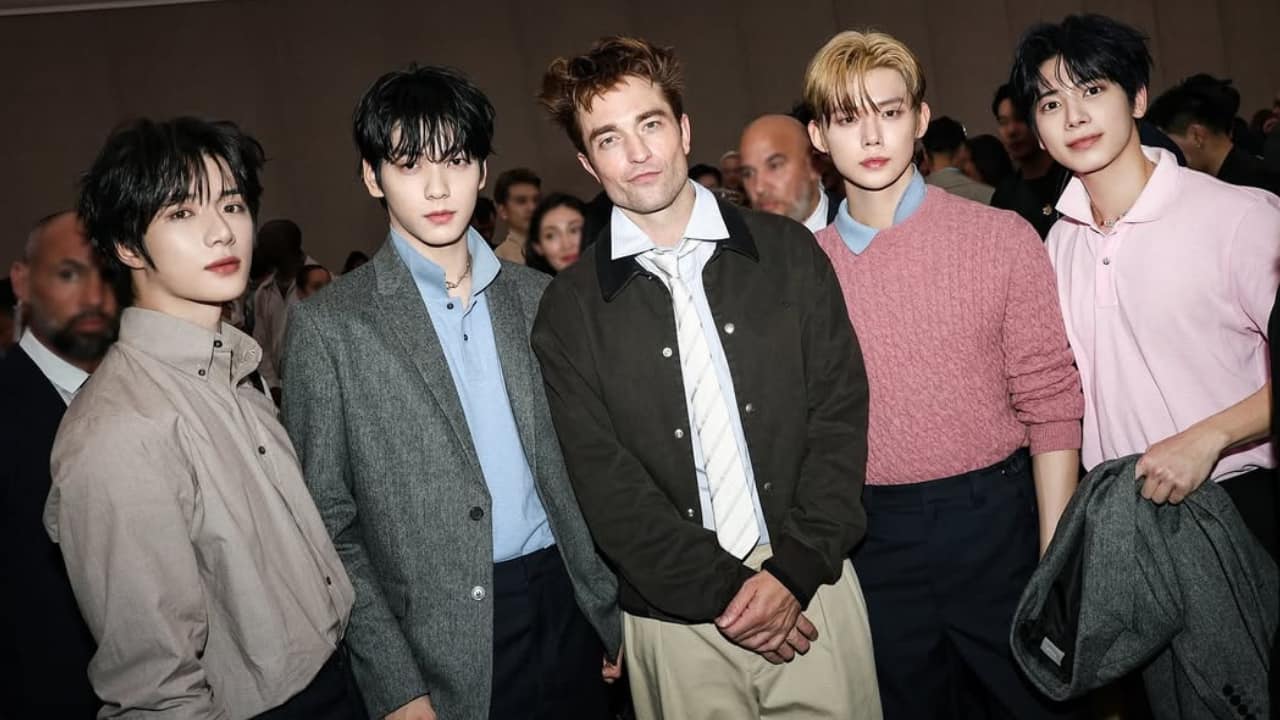 Robert Pattinson, K-pop band TOMORROW X TOGETHER and others at Paris Men’s Fashion Week